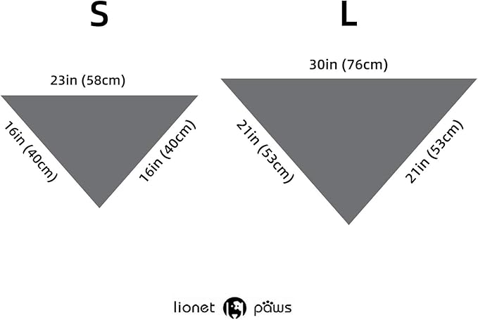 Lionet Paws Thanksgiving Dog Bandana Washable Cotton Handkerchief