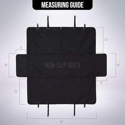 RIIPOO Dog Car Seat Cover for Back Seat