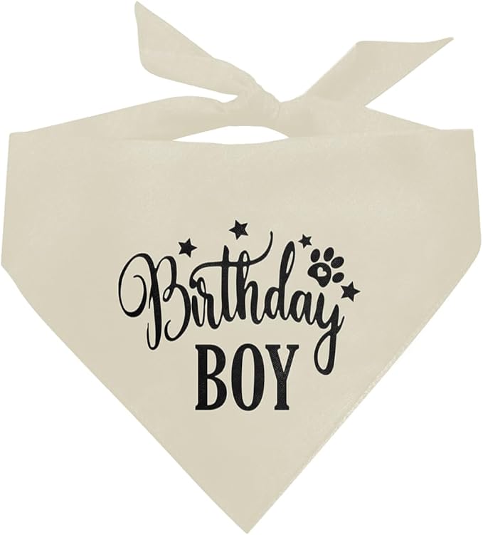 Birthday Dog Bandana 1st Birthday (A19)