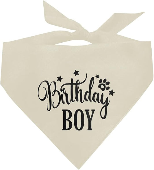 Birthday Dog Bandana 1st Birthday (A19)
