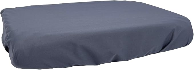 Waterproof Dog Bed Slip Cover Grey 40 x 35 Inch