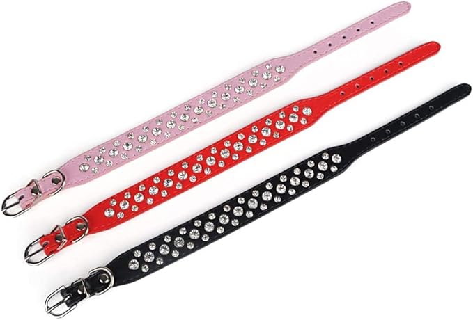 Rhinestone Dog Collar