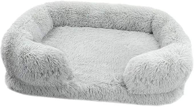 Washable Calming Dog Bed for Medium Dogs 45 Pounds