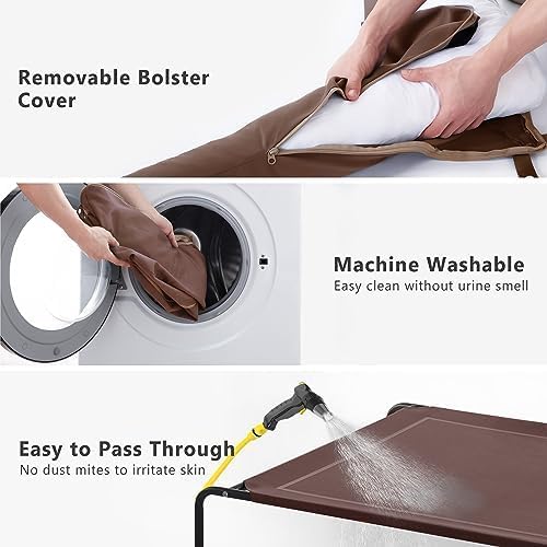 Cooling Elevated Dog Bed for Large Dogs