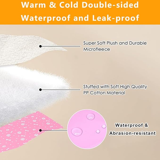 Elevated Dog Bed Mat S(27.5" L 21.8" W 7.5" Th)