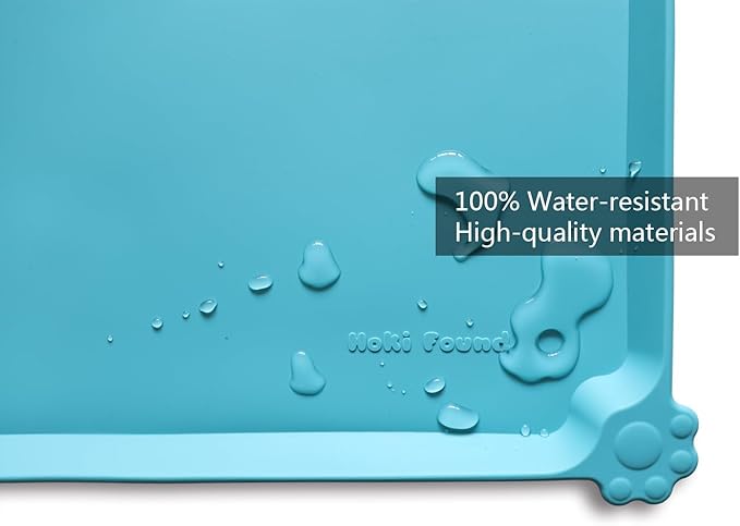 Hoki Found Silicone Pet Food Mats Tray