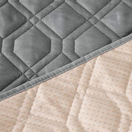 RBSC Home Waterproof Blanket Dog Bed Cover Non (8682GRAY)