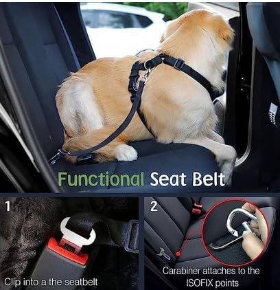 Dog Vehicle Safety Vest Harness