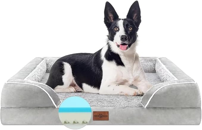 Orthopedic Memory Foam Dog Bed