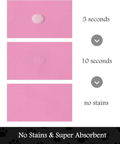 Pet Feeding Mat-Absorbent Dog Mat for Food and