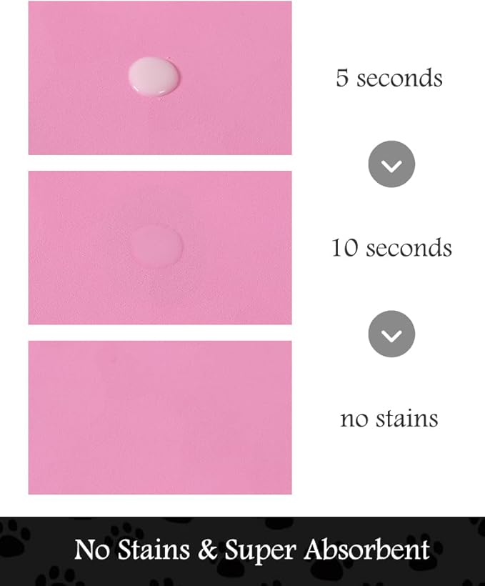 Pet Feeding Mat-Absorbent Dog Mat for Food and