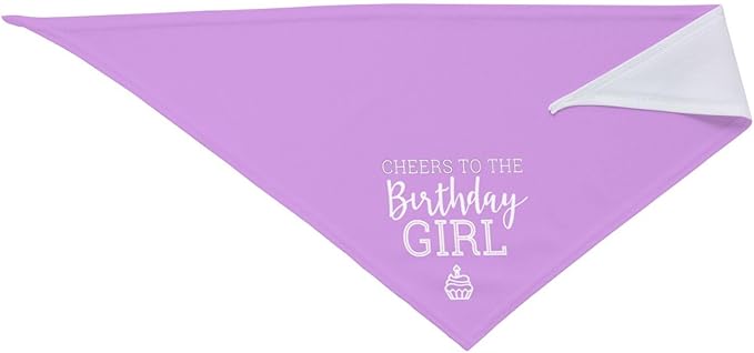 Birthday Girl Dog Bandana