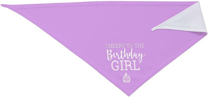 Birthday Girl Dog Bandana