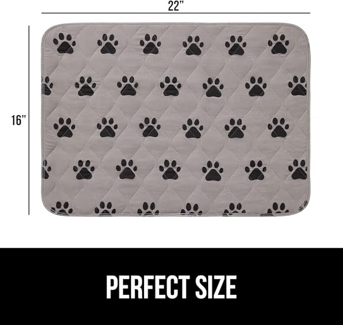 Gorilla Grip Washable Puppy Pads 22x16 Pack 2