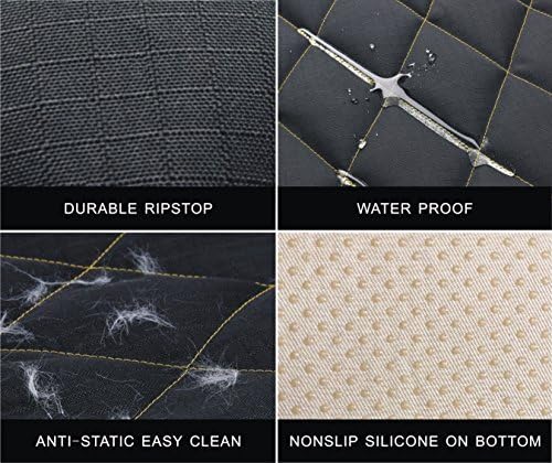 Dog Seat Cover for Car Back Seat