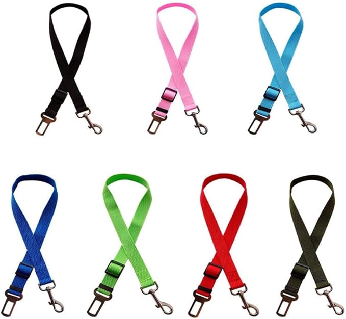 Adjustable Pet Dog Cat Safety Leash Car Vehicle