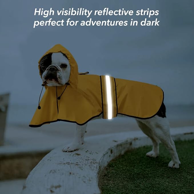 Reflective Dog Raincoat