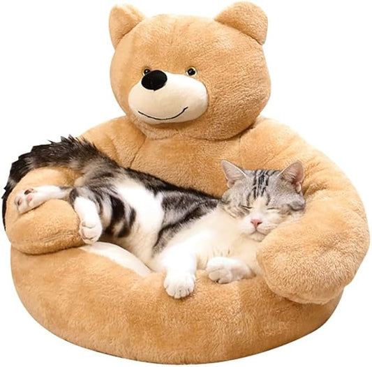 Cute Cuddler Bear Dog Beds