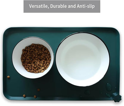 Hoki Found Silicone Pet Food Mats Tray