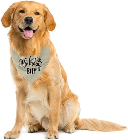 Birthday Dog Bandana 1st Birthday (A19)