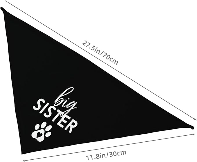 Big Sister Dog Bandana