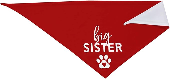 Big Sister Dog Bandana