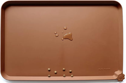 Hoki Found Large Silicone Pet Food Mats Tray