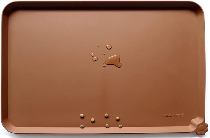 Hoki Found L Silicone Pet Food Mats Tray