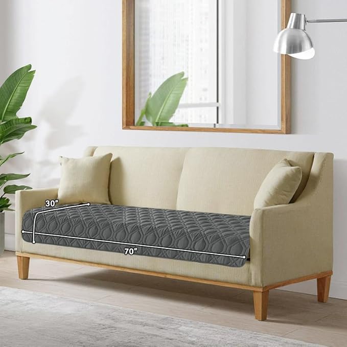 RBSC Home Waterproof Sofa Cover 30x70inches Non Slip