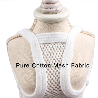 Pet Dog Clothes for Small Dogs Girl,Puppy Dog Dress,Fashion Comfortable Dog and Cats Vest, Spring Summer Pet Apparel(Blue,Small)