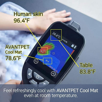 AVANTPET Cool Gel Reversible Comfortable Pet Cooling mat for Cats and Dogs