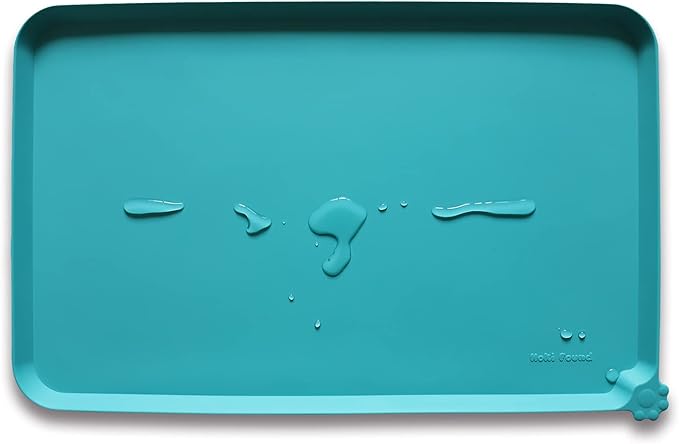 Hoki Found L Silicone Pet Food Mats Tray