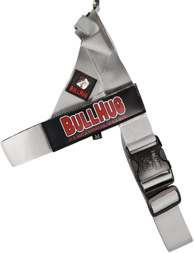 BULLHUG Harness – Made for Larger Chested Dogs Like English Bulldogs