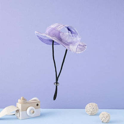 Dog Princess Hat Round Brim