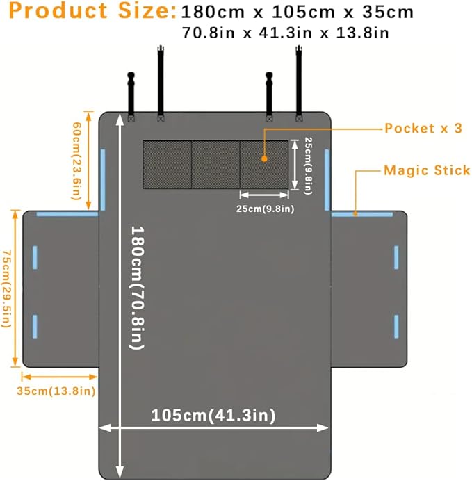 Dog Trunk Cargo Liner 600D Oxford