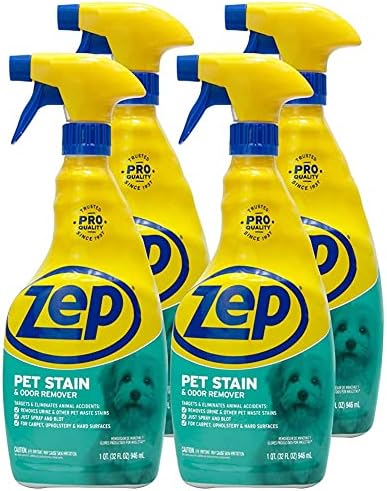 Zep Pet Stain and Odor Remover 32 Ounce ZUPETODR32 (Cases of 4)