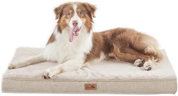Large Dog Bed Memory Foam Orthopedic Dog Bed 36 * 27 in