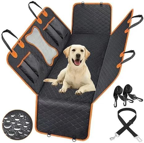 Dog Car Seat Cover for Back Seat for XL Cars