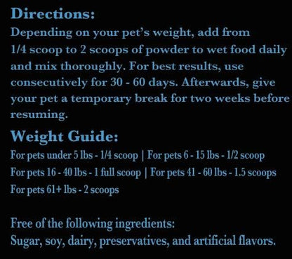 Organic Urinary Tract Infection UTI Support for Dogs and Cats - Fortified with Cranberry, D Mannose, and Curcumin - Optimizes Kidney & Bladder Function - Can Prevent Kidney/Bladder Stones - 200 G