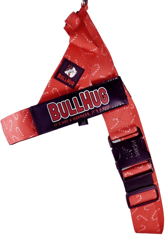 BULLHUG Harness – Made for Larger Chested Dogs Like English Bulldogs