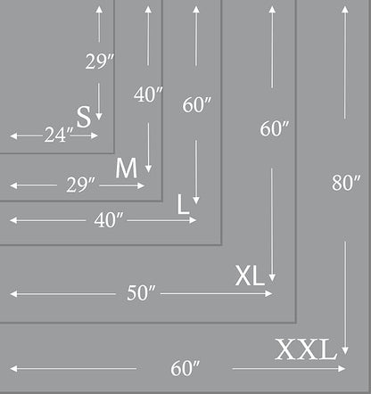 MACEVIA Fluffy Fleece Dog Blankets (40x60 Inch,