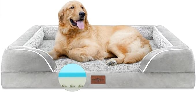 Memory Foam Cooling Dog Bed
