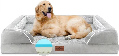 Memory Foam Cooling Dog Bed