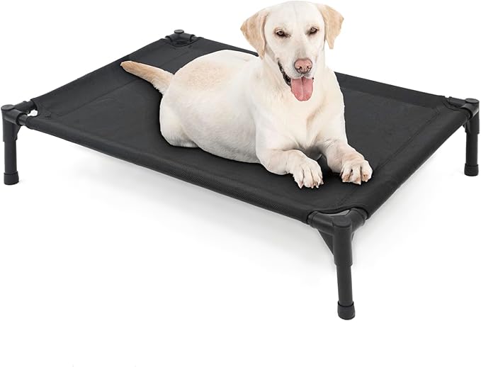 Elevated Dog Bed for Large Dogs 150 LBs,