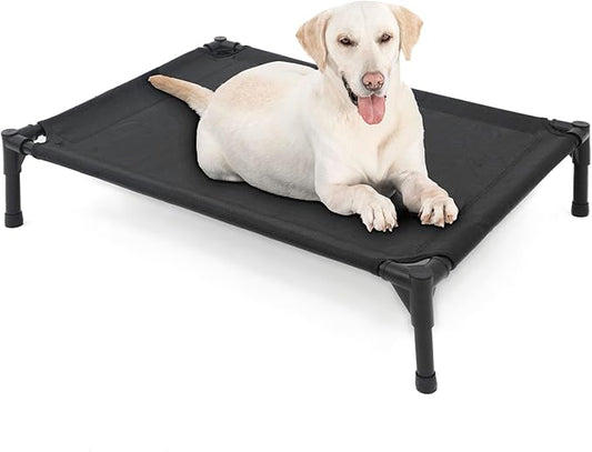 Elevated Dog Bed for Large Dogs 150 LBs,
