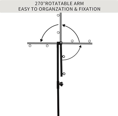 Foldable Pet Dog Grooming Arm with Clamp 35.5" Height