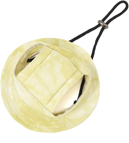 Dog Princess Hat Round Brim