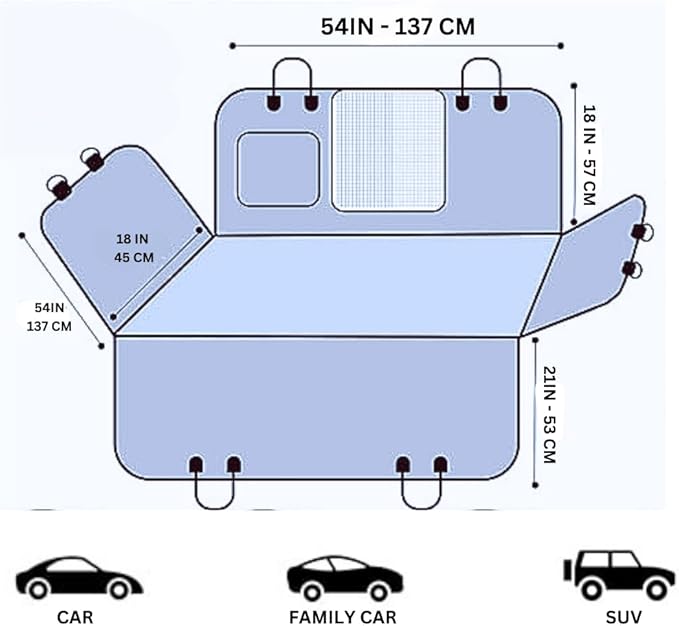 Pet Car Seat Cover