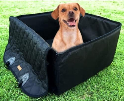 Flow.month Pet Front Seat Cover Pet Booster Seat 2 in 1 Dog
