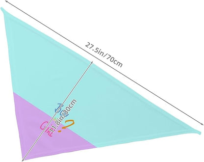 He Or She What Will It Be? Gender Reveal/Baby Announcement Dog Bandana,Pet Neckerchief for Pets Daily Wear Photo Prop Party Supplies (Pink/Blue-2)